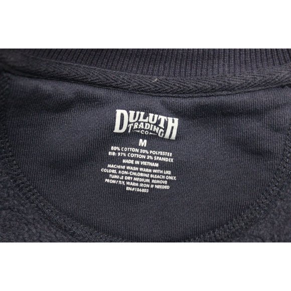 Duluth Trading women's Souped-Up crew neck fleece‎ pullover sweatshirt M - Picture 7 of 14